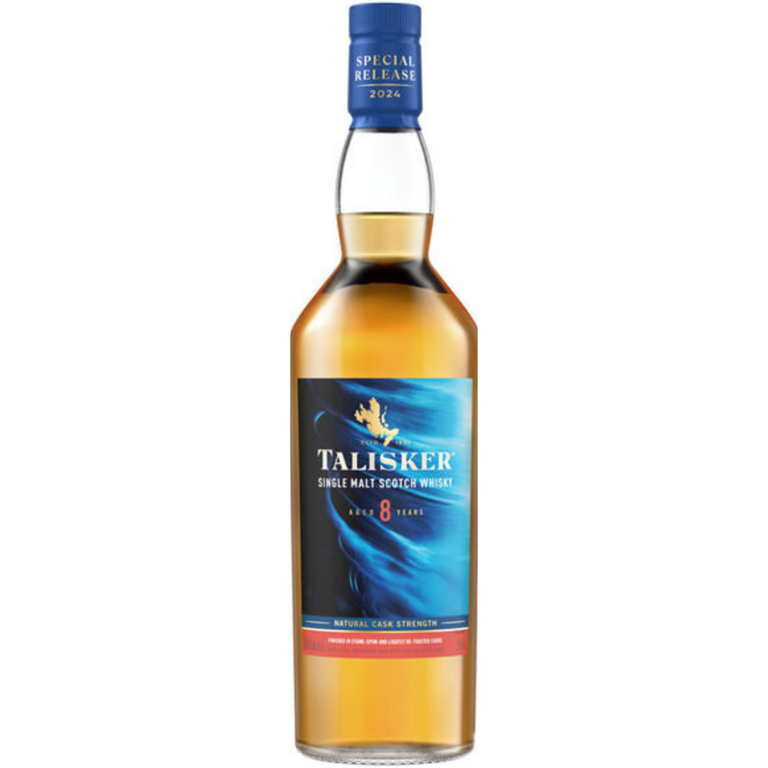 Talisker Single Malt Scotch Special Release 2024 Natural Cask Strength 8 Year