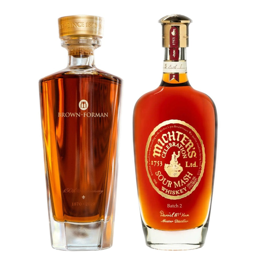2023 Old Forester 150th Decanter and Michter's "Celebration" Sour Mash Batch 2