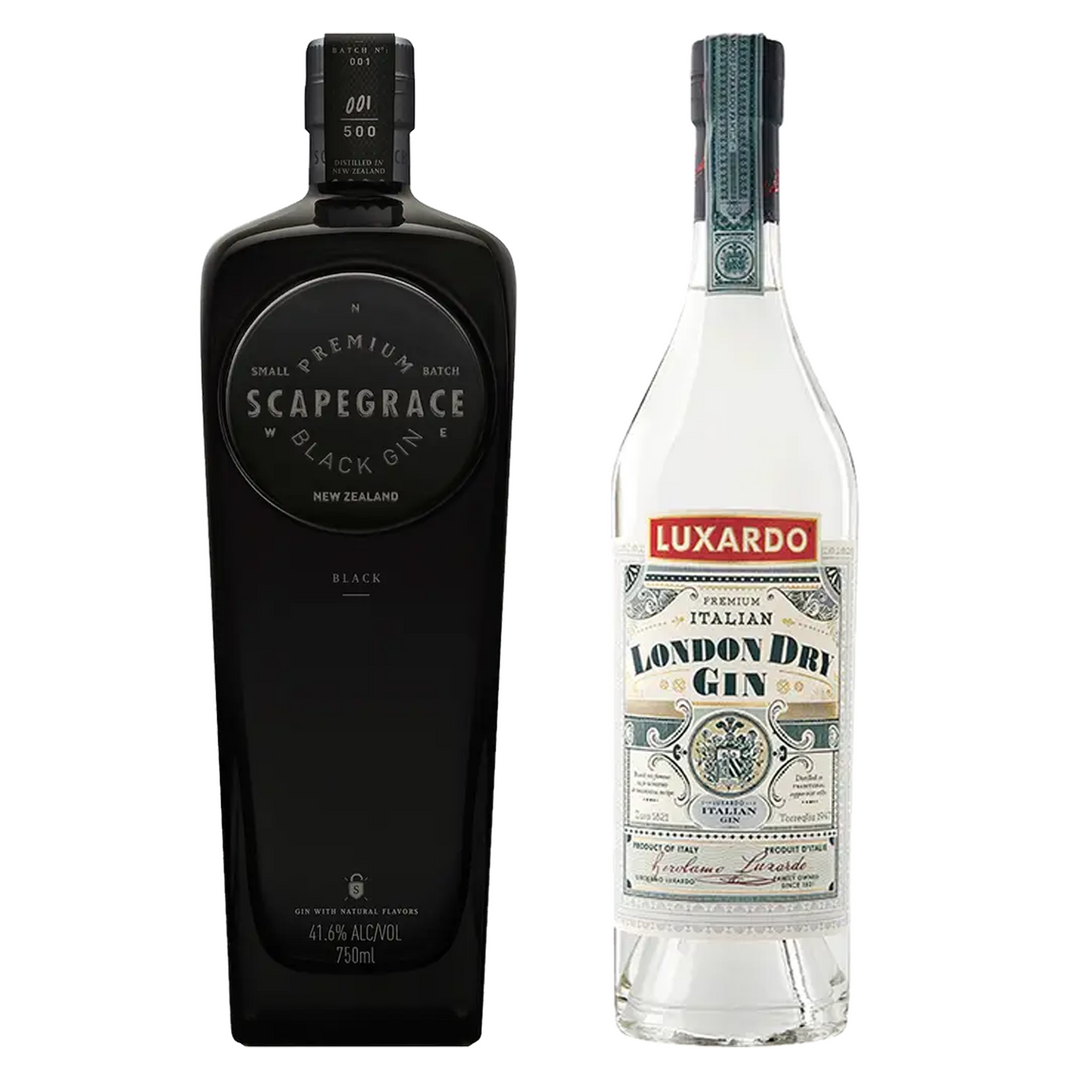 Scapegrace Dry Gin & Luxardo London Dry Gin Bundle
