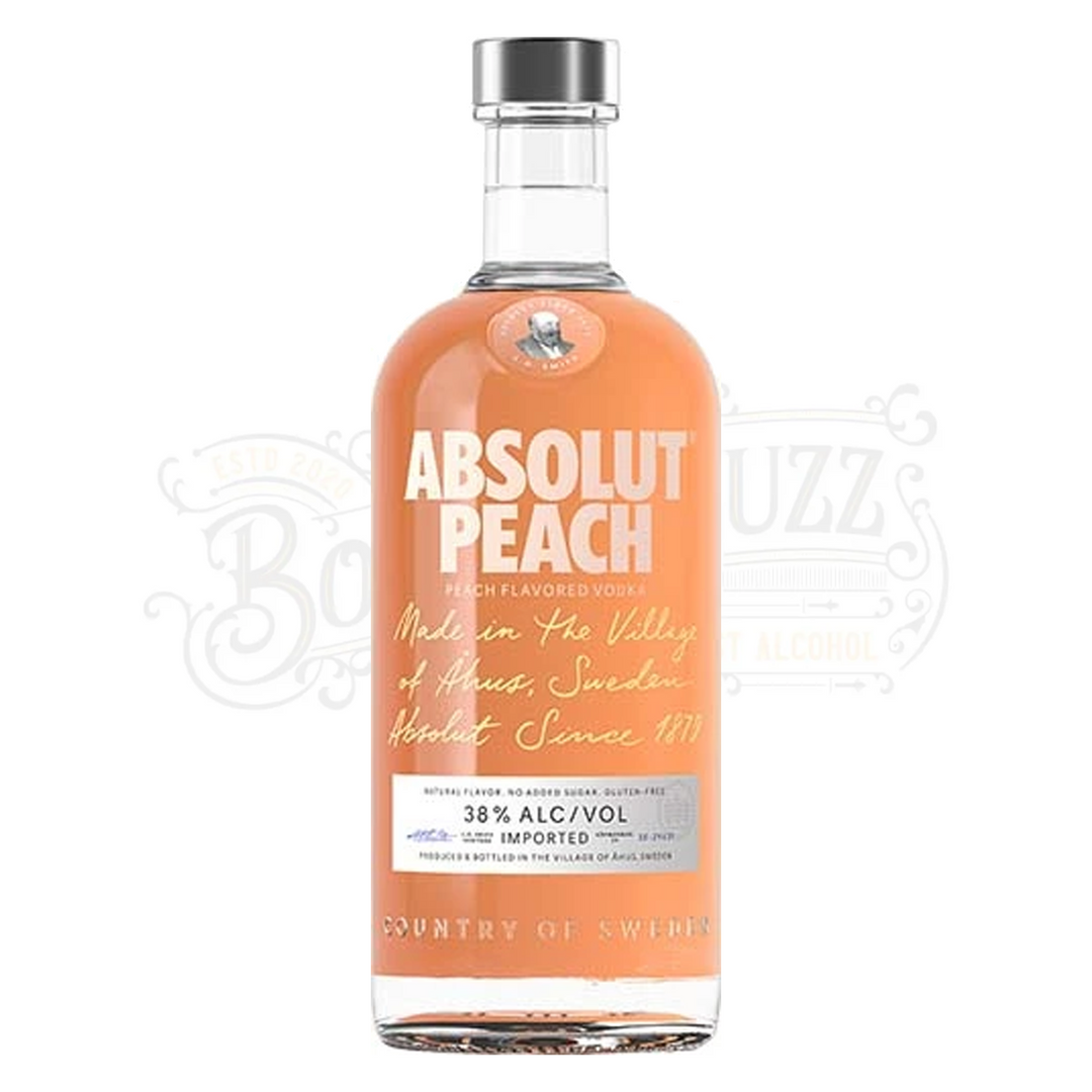 Absolut Peach Flavored Vodka 1L