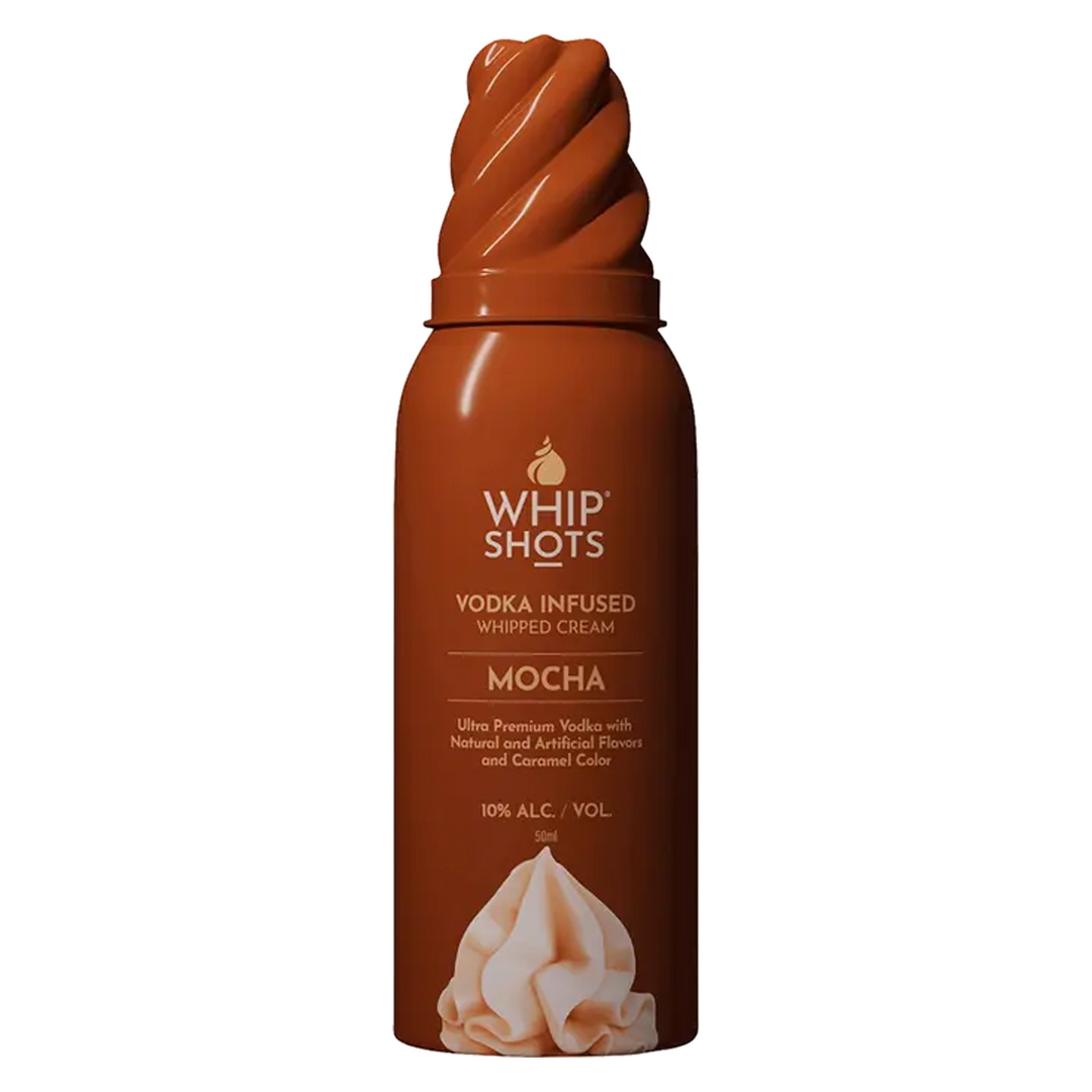 Whipshots Mocha Vodka Infused Whipped Cream 50 ml 24 Pack