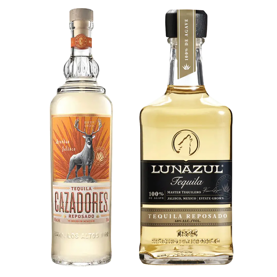 Cazadores Tequila Reposado & Lunazul Tequila Reposado Bundle