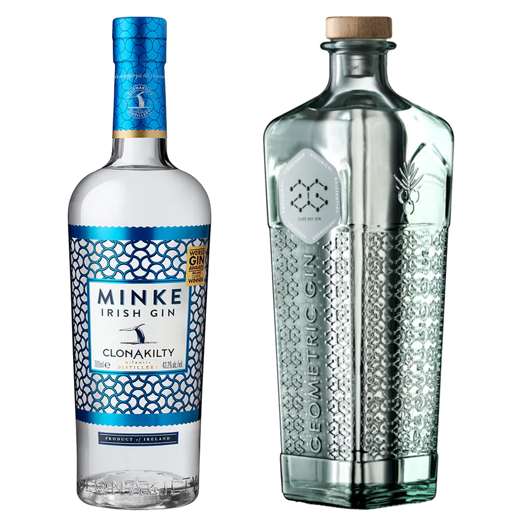 Minke Irish Gin & Geometric Cape Dry Gin Bundle