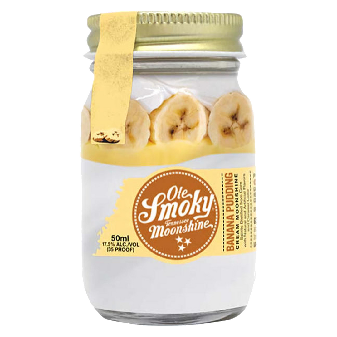 Ole Smoky Banana Pudding Cream Moonshine 50ml 6 Pack