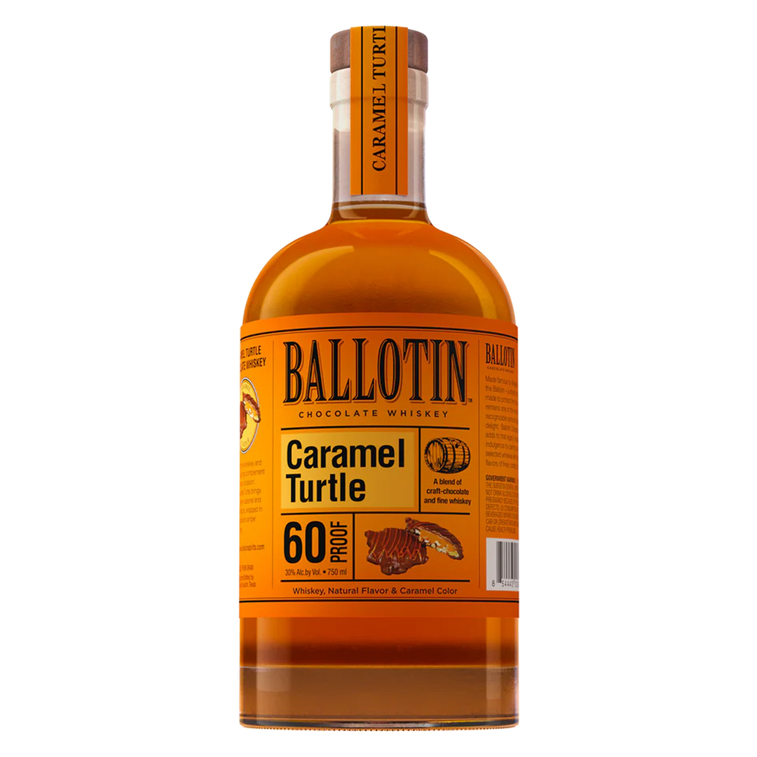 Ballotin Caramel Turtle Chocolate Whiskey 50 ml 10 Pack