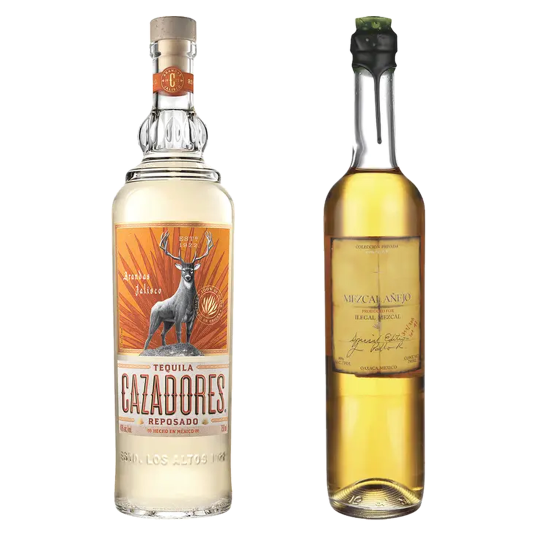 Cazadores Tequila Reposado & Ilegal Mezcal Anejo Bundle