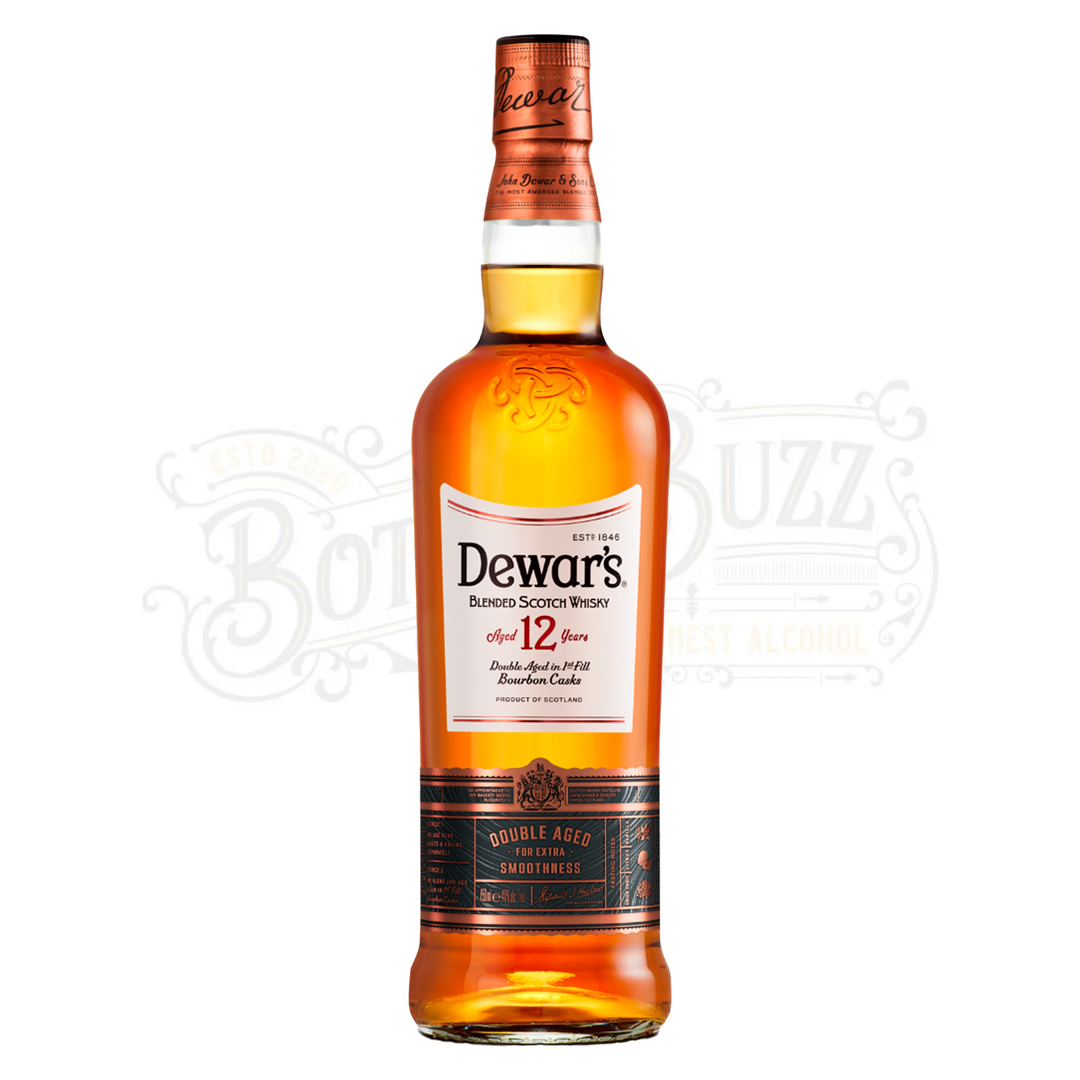 Dewar's Blended Scotch Double Aged 1st Fill Bourbon Casks 12 Year 1.75L