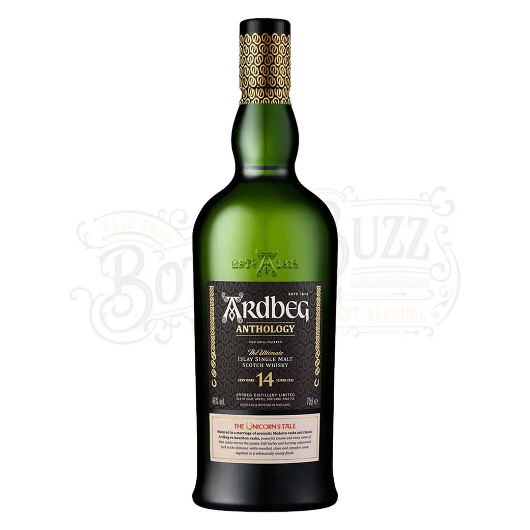Ardbeg Single Malt Scotch Anthology The Unicorn's Tale The Ultimate 14 Year
