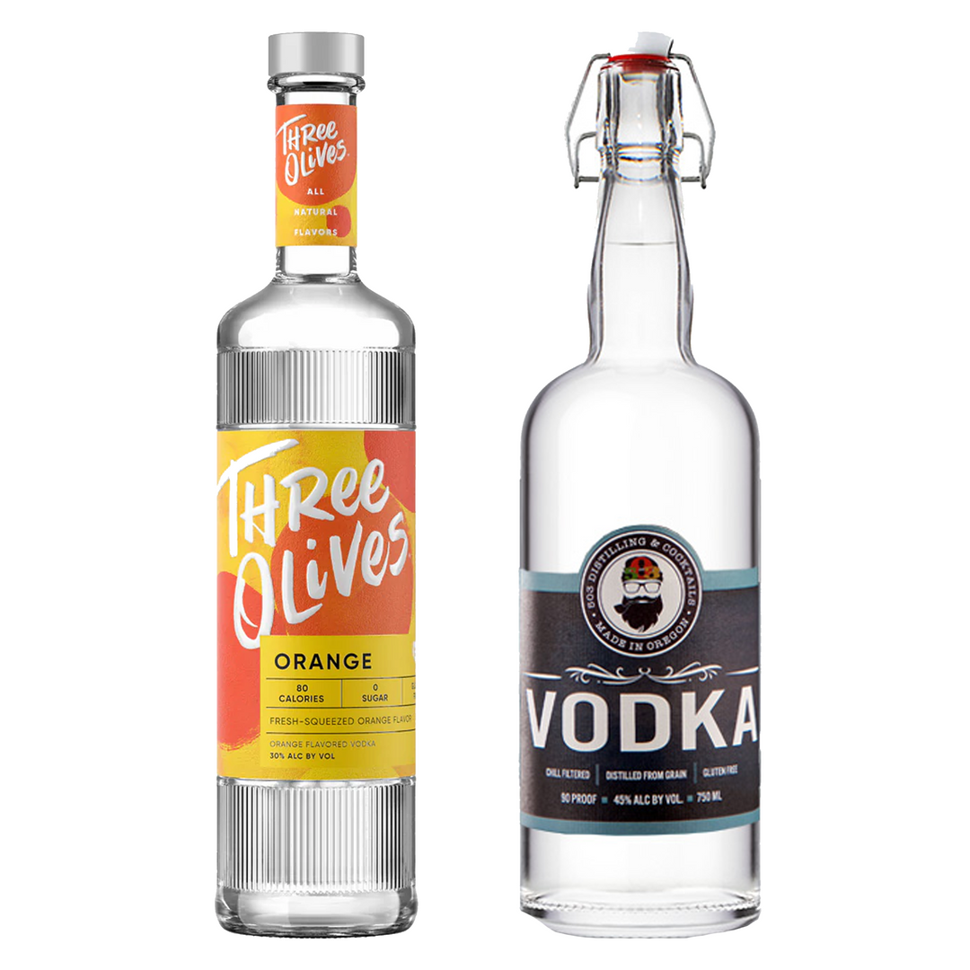Three Olives Orange Vodka & 503 Distilling Vodka Bundle
