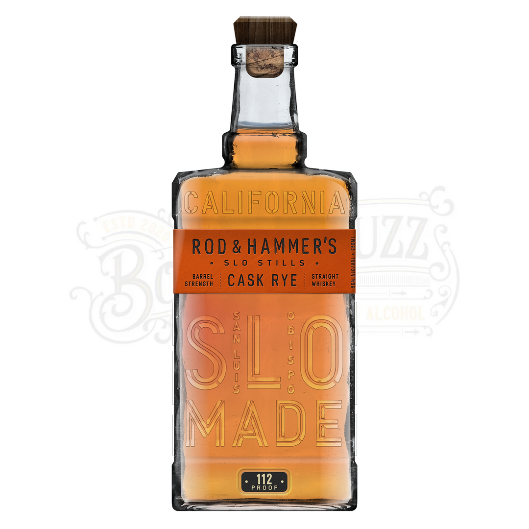 Rod & Hammer's Straight Rye Whiskey Slo Stills Cask Rye 2 Year