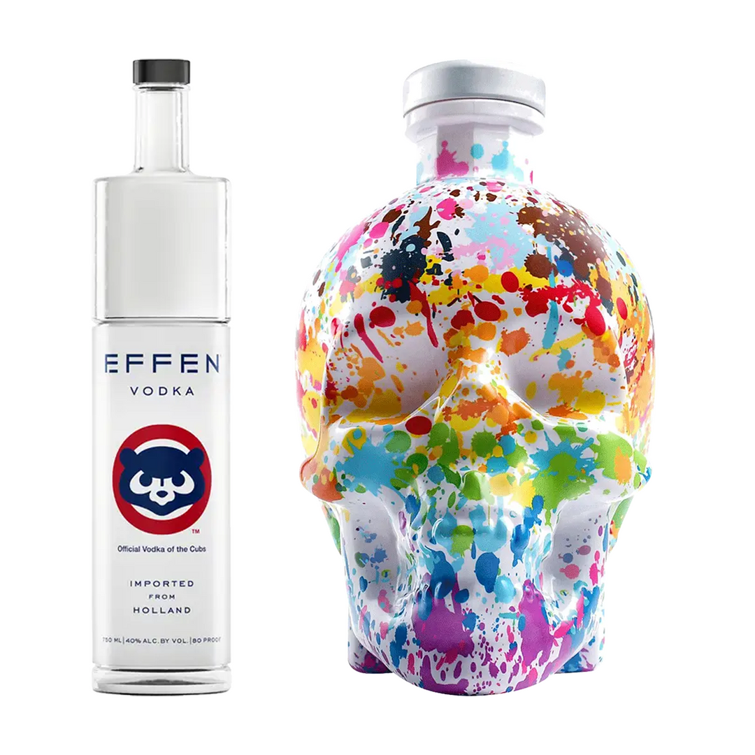 Effen Vodka & Crystal Head Vodka Pride Paint Bundle