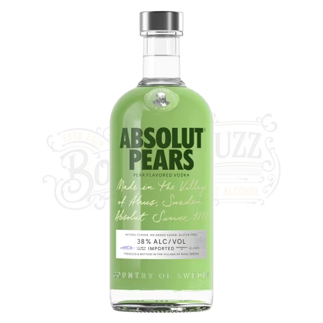 Absolut Pear Flavored Vodka 1L