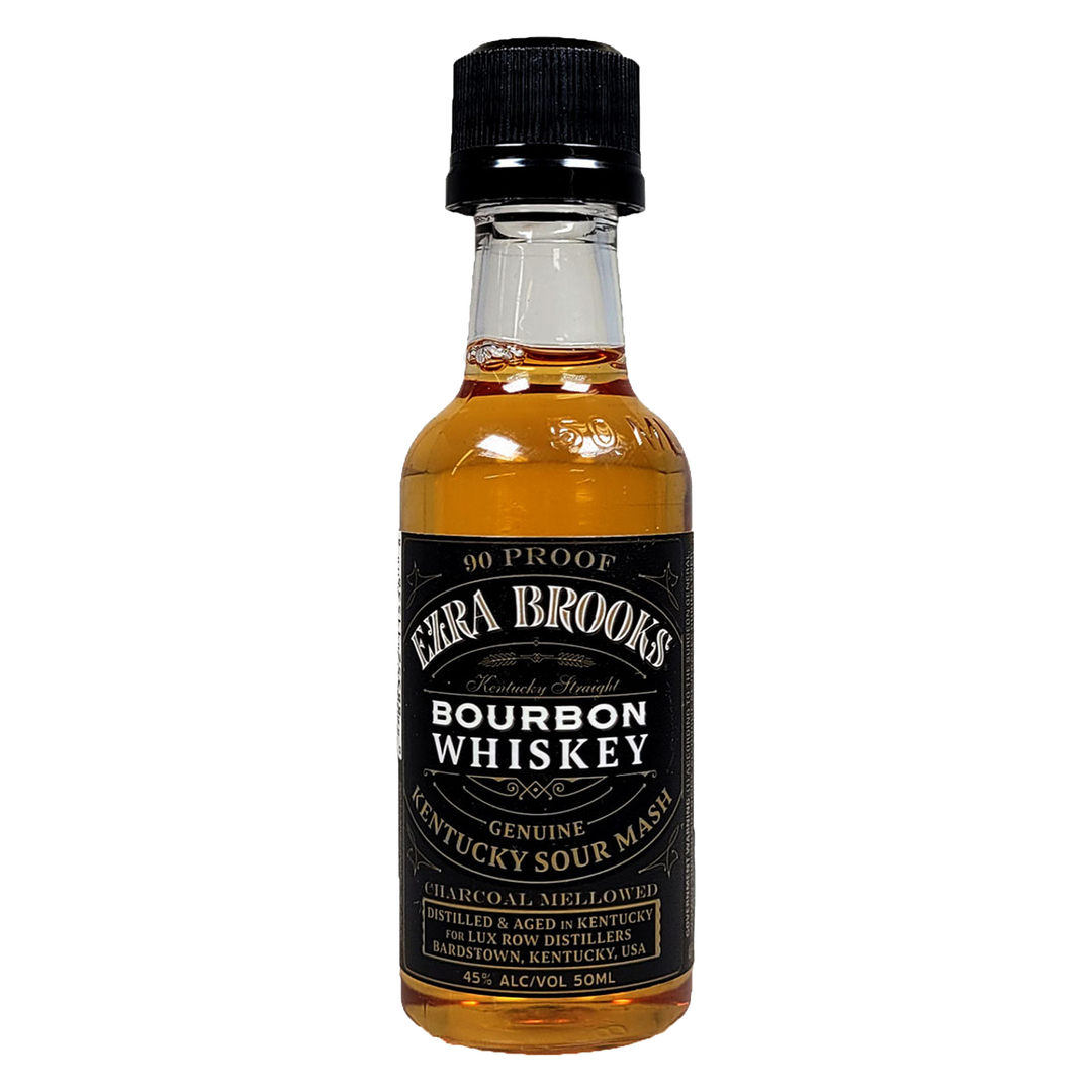 Ezra Brooks Kentucky Straight Bourbon Whiskey 50 ml 10 Pack