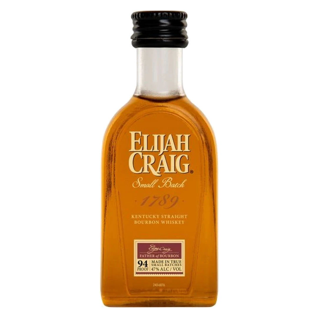 Elijah Craig Straight Bourbon Small Batch 50ml 12 Pack