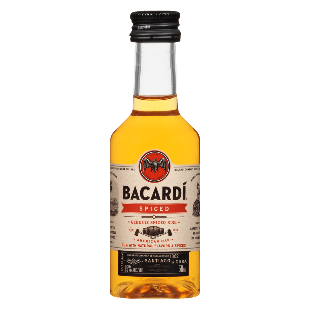 Bacardi Spiced Rum 50 ml 10 Pack