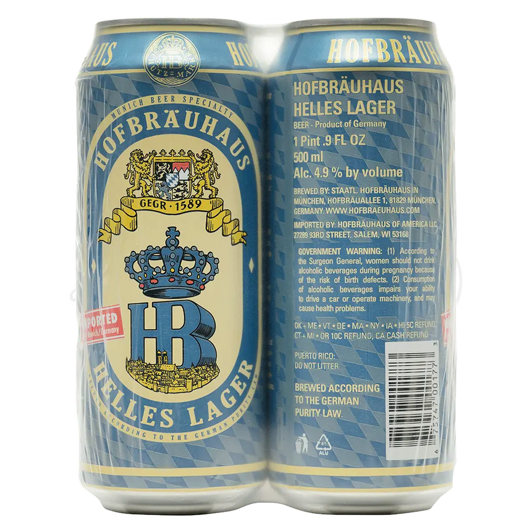 Hofbrau Helles Lager 24 Pack