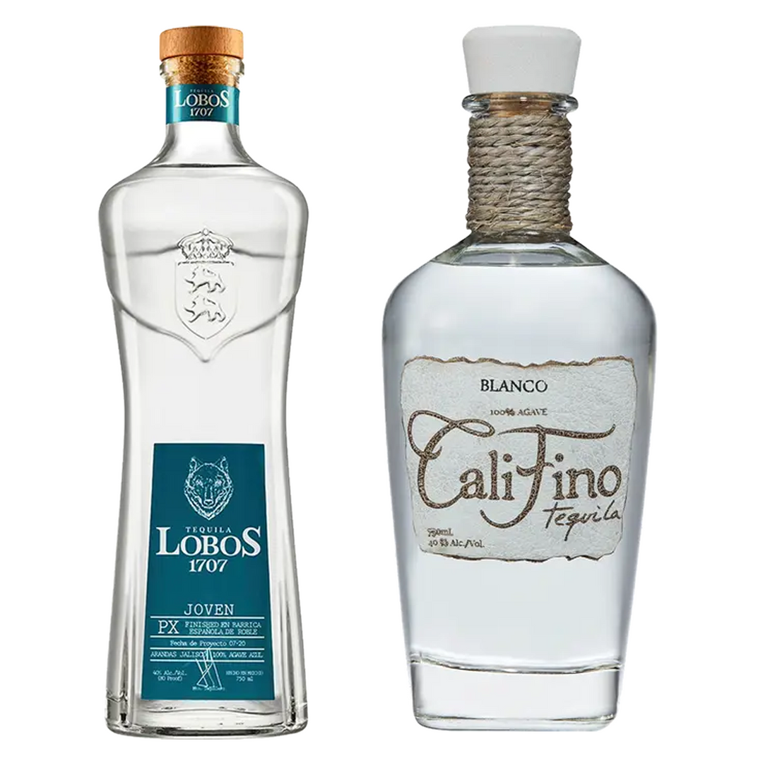 Lobos 1707 Tequila Joven & Califino Tequila Blanco Bundle