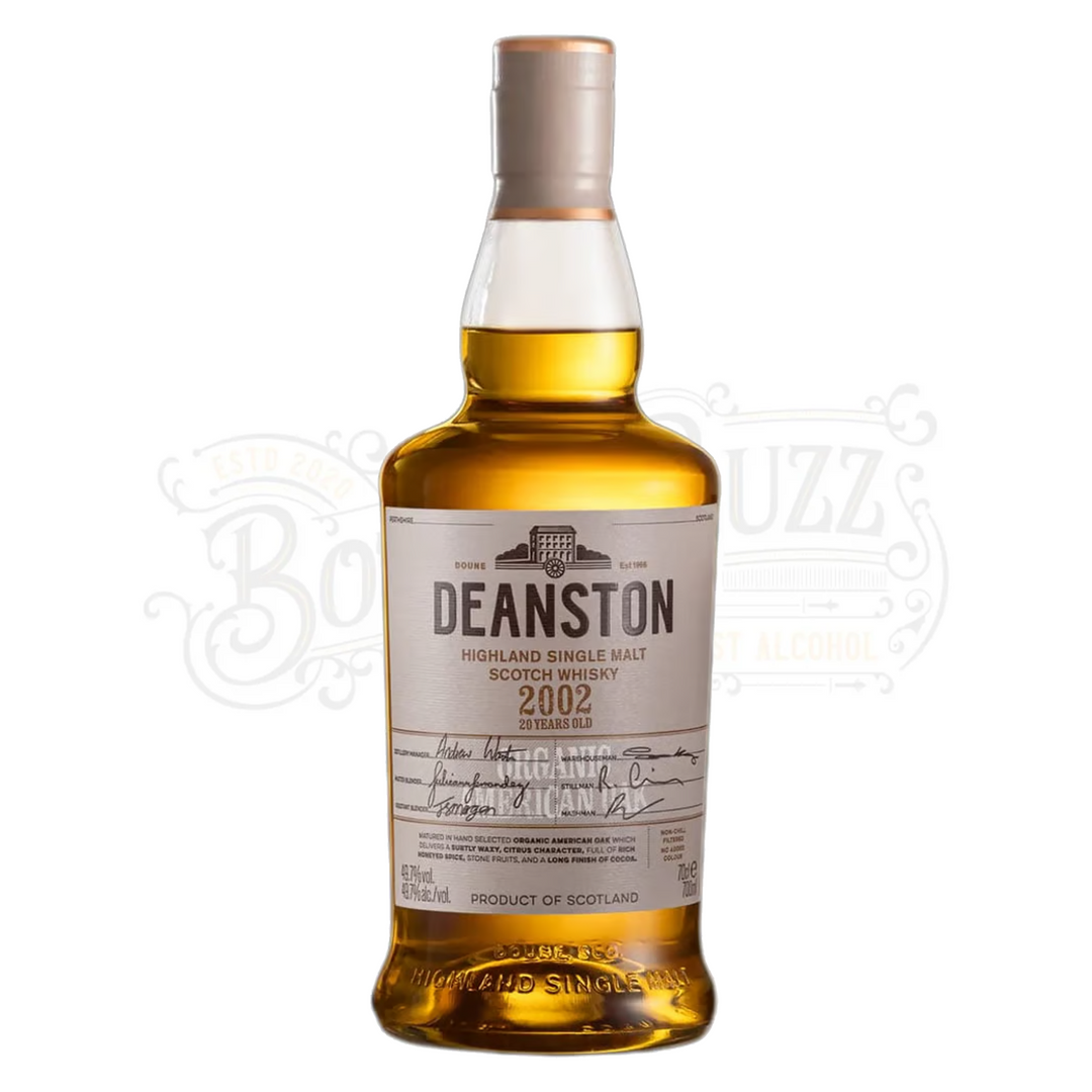 Deanston Single Malt Scotch Organic American Oak 20 Year 700ml