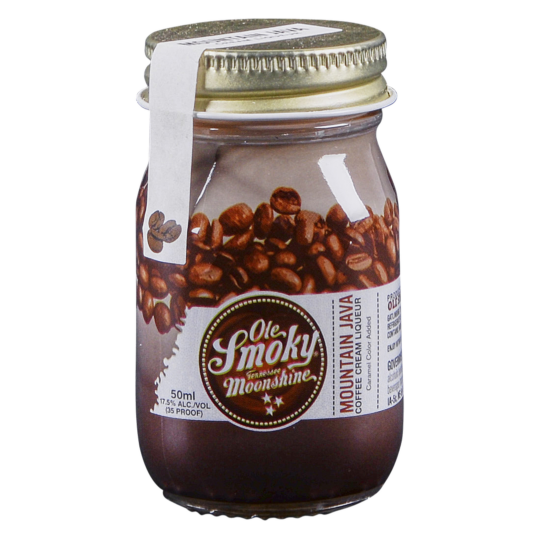 Ole Smoky Mountain Java Cream Liqueur 50ml 6 Pack