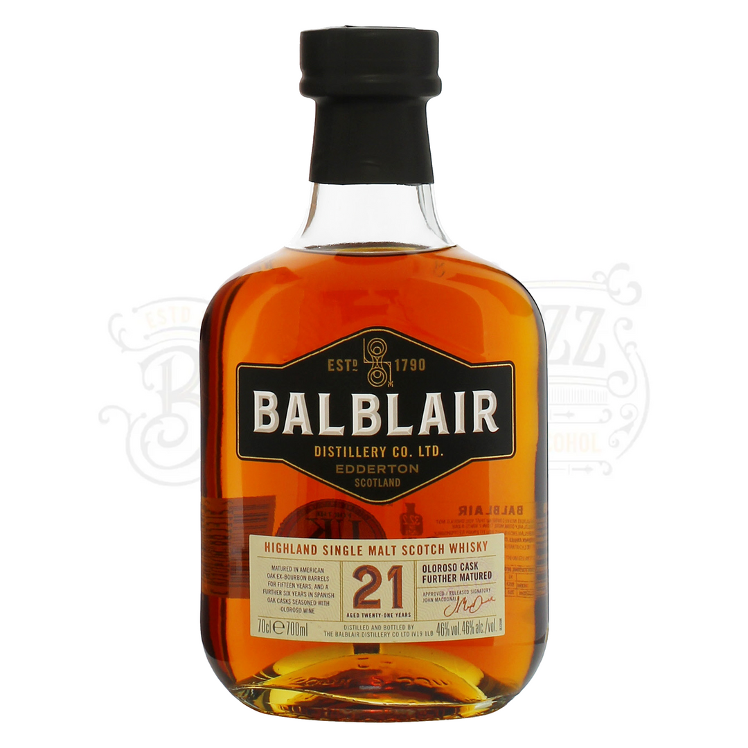 Balblair Single Malt Scotch 21 Year 700ml