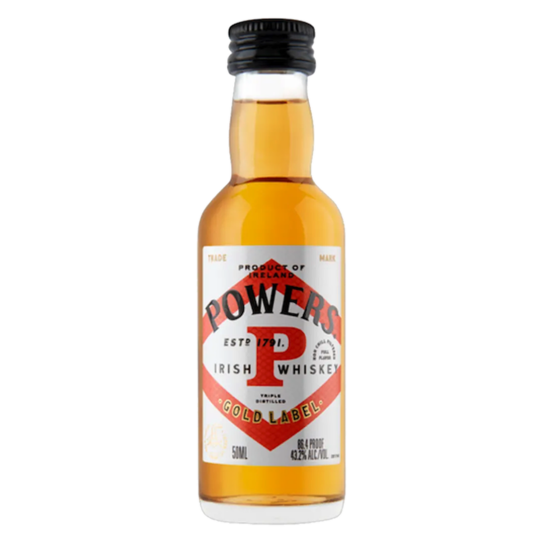 Powers Irish Whiskey 50ml 10 Pack