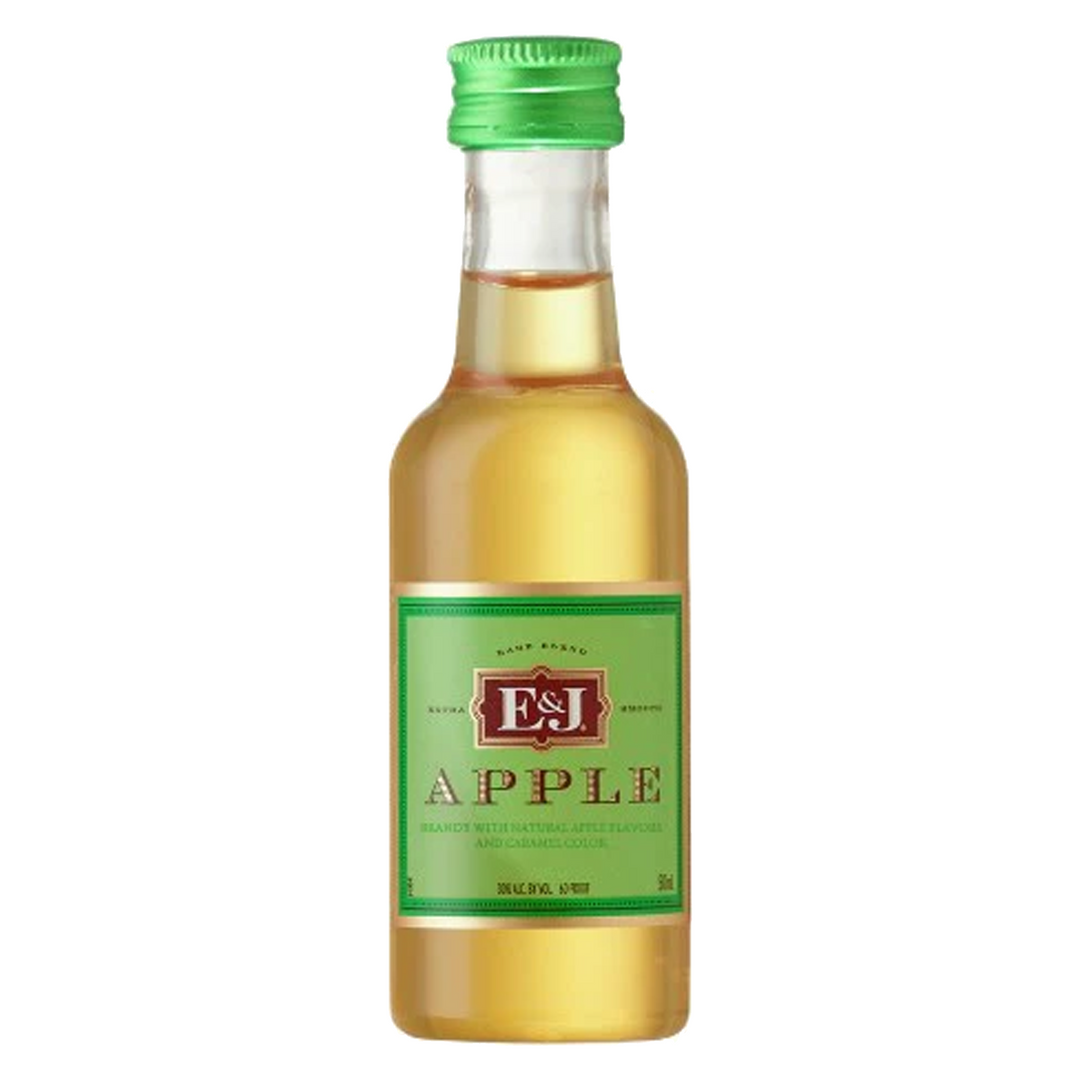 E&J Apple Brandy 50 ml 10 pack