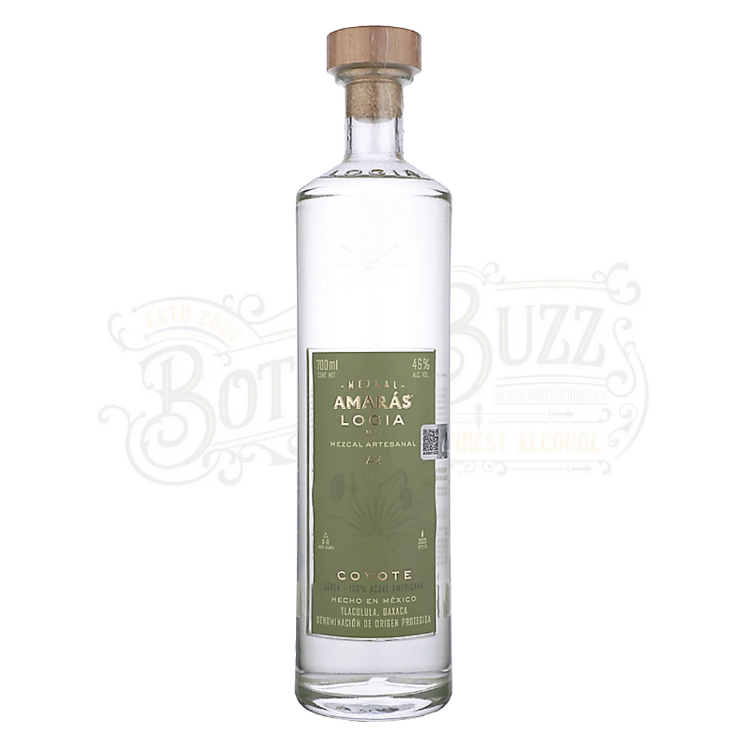 Amaras Mezcal Joven Logia Ma Mezcal Artesanal A2 Coyote 700ml