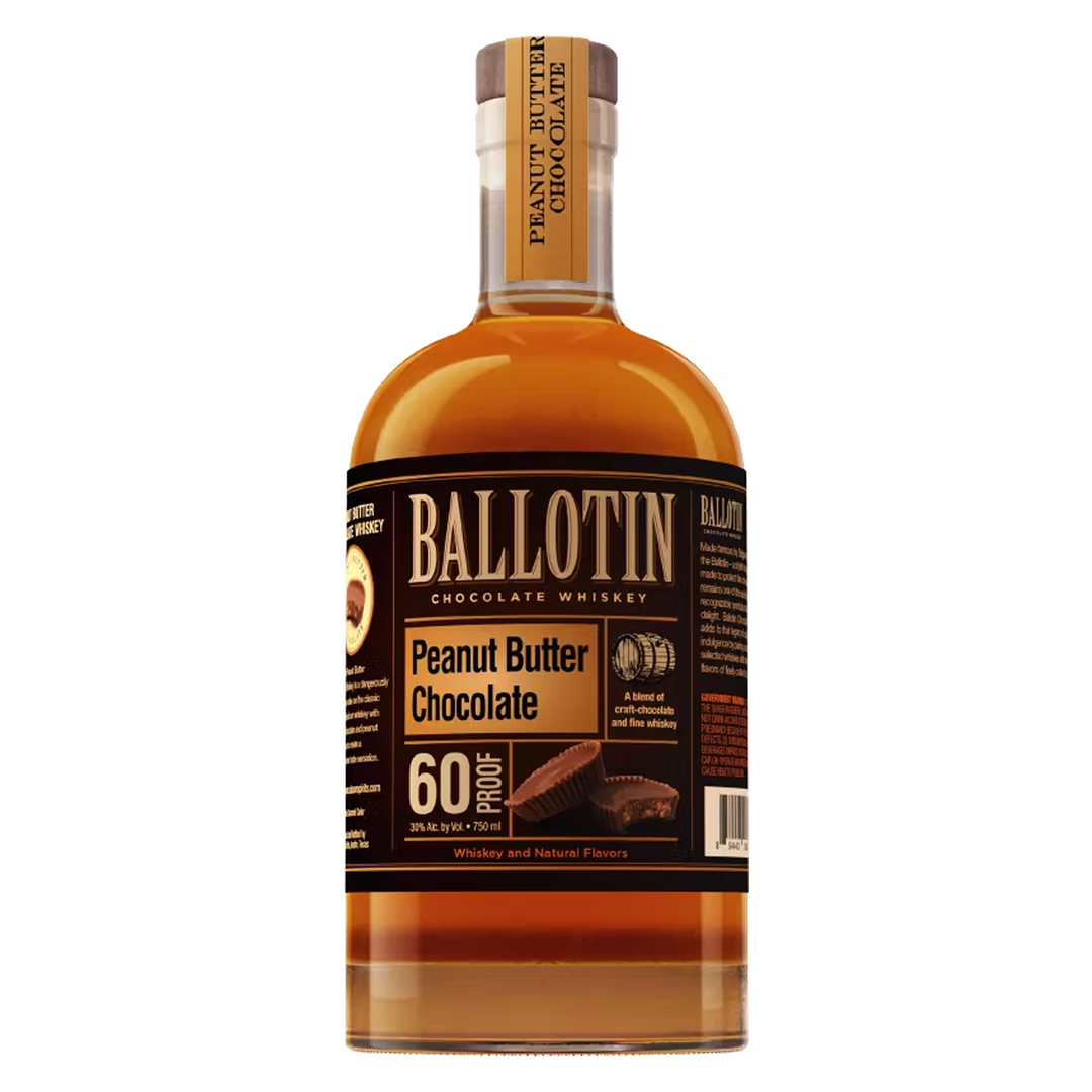 Ballotin Peanut Butter Chocolate Whiskey 50 ml 10 Pack