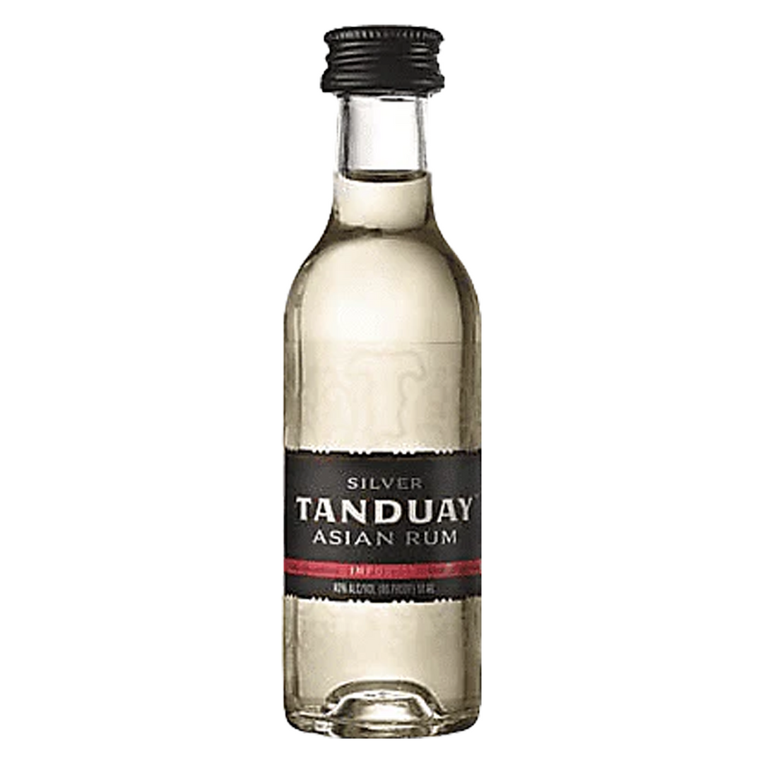 Tanduay Asian Rum Silver 50 ml 12 Pack