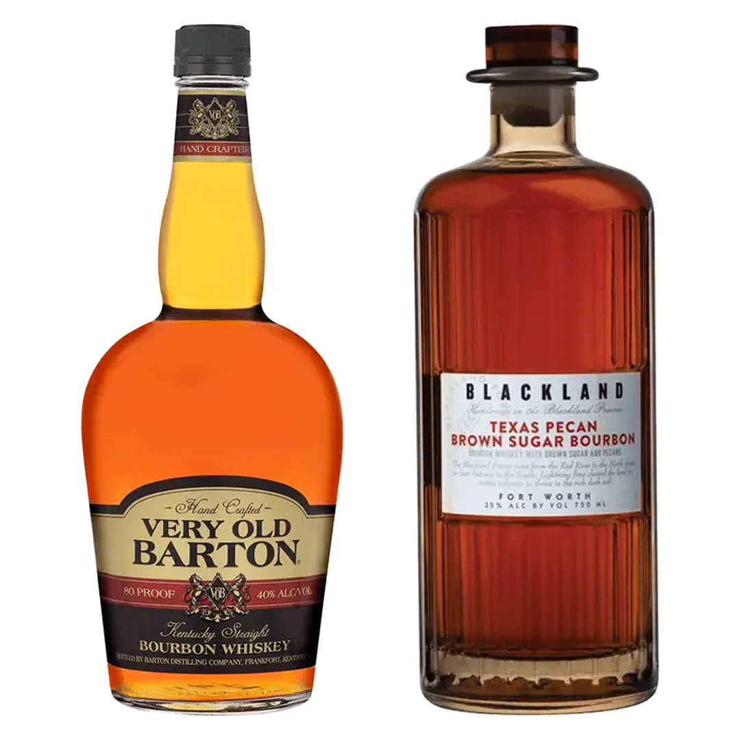 Very Old Barton Straight Bourbon & Blackland Texas Brown Sugar Pecan Bourbon Bundle