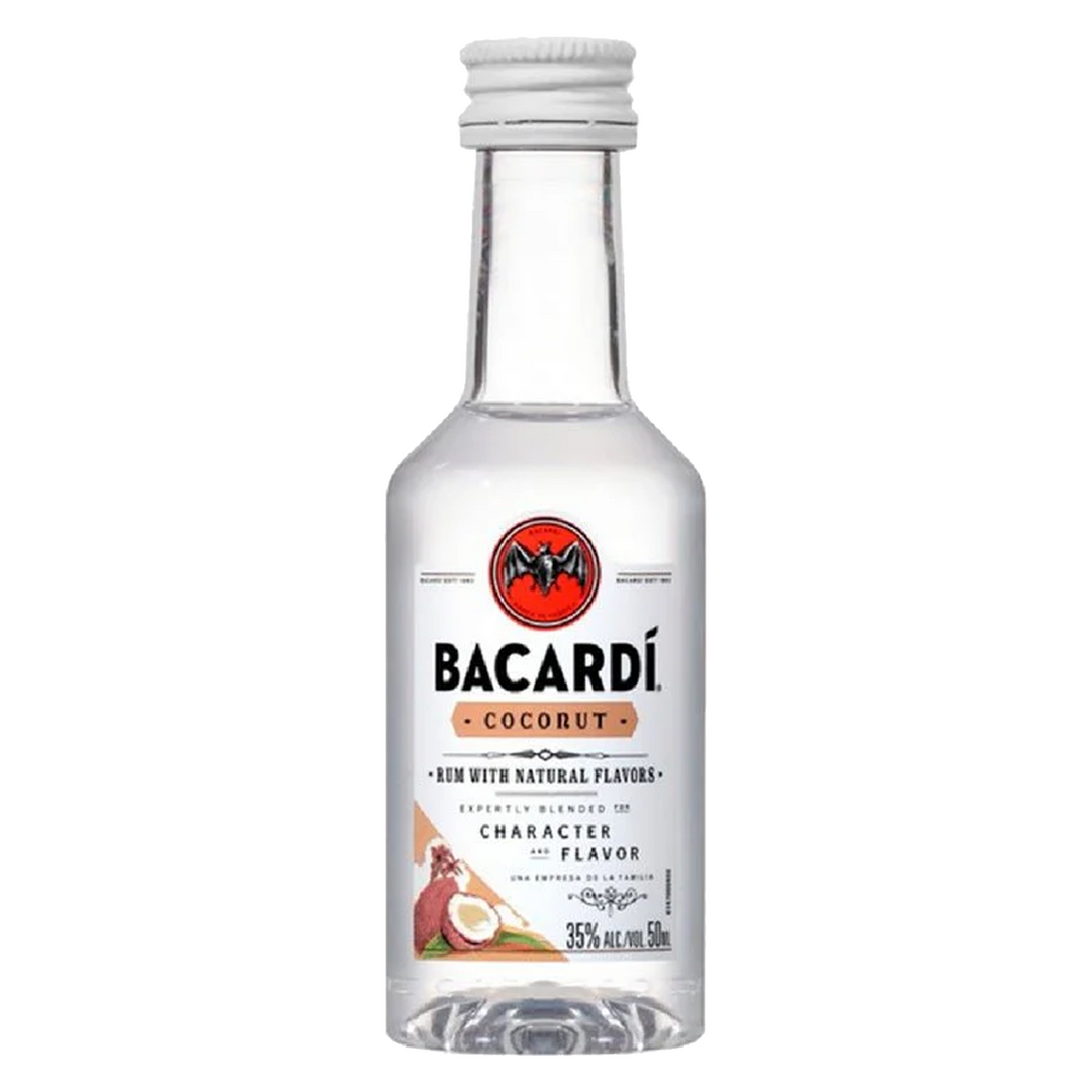 Bacardi Coconut Flavored Rum 50 ml 10 Pack