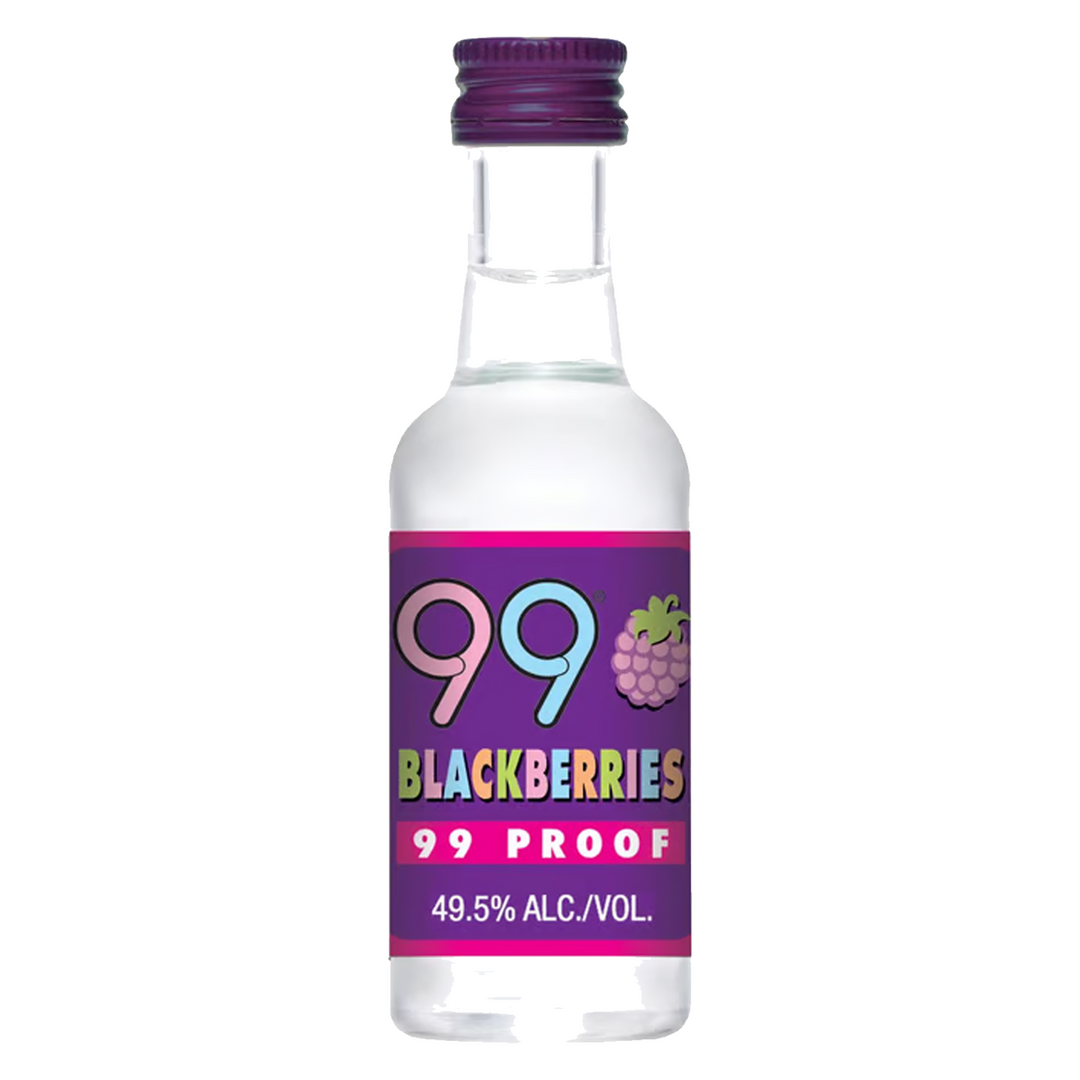 99 Brand Blackberry Schnapps 50 ml 12 Pack