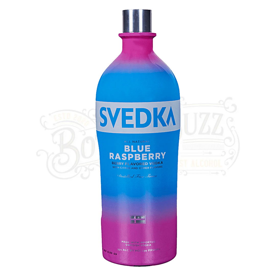 Svedka Blue Raspberry Flavored Vodka 1.75L