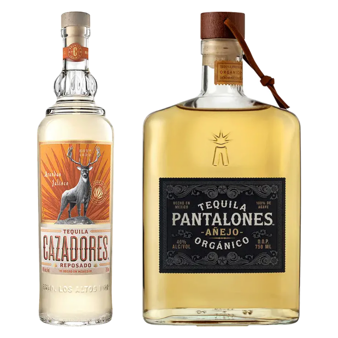 Cazadores Tequila Reposado & Pantalones Tequila Anejo Bundle