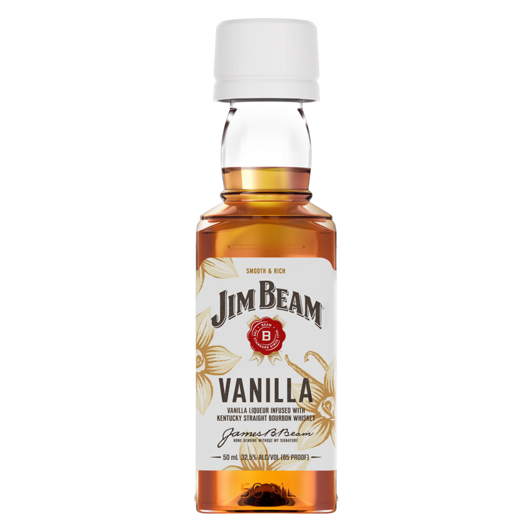 Jim Beam Straight Bourbon White Label 4 Yr 50 ml 10 Pack