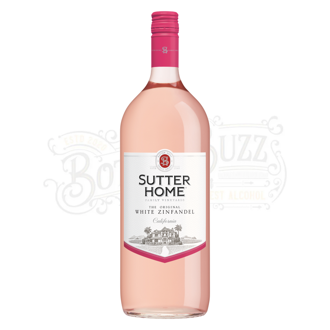 Sutter Home White Zinfandel City Of Hope California 1.5 L