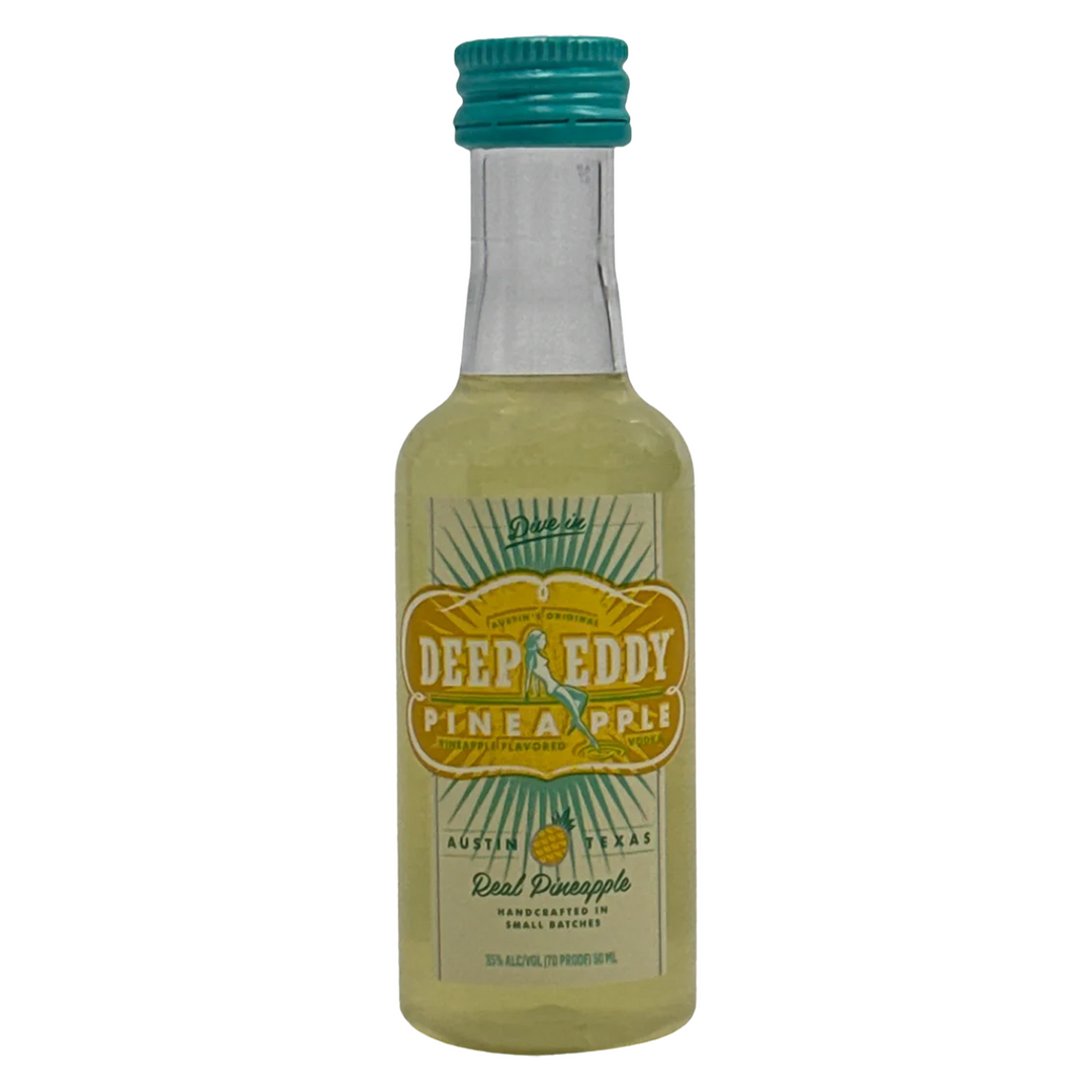 Deep Eddy Pineapple Flavored Vodka 50ml 10 Pack