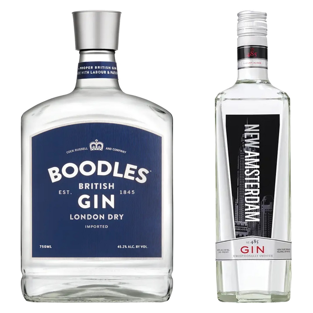 Boodles London Dry Gin & New Amsterdam Gin Bundle