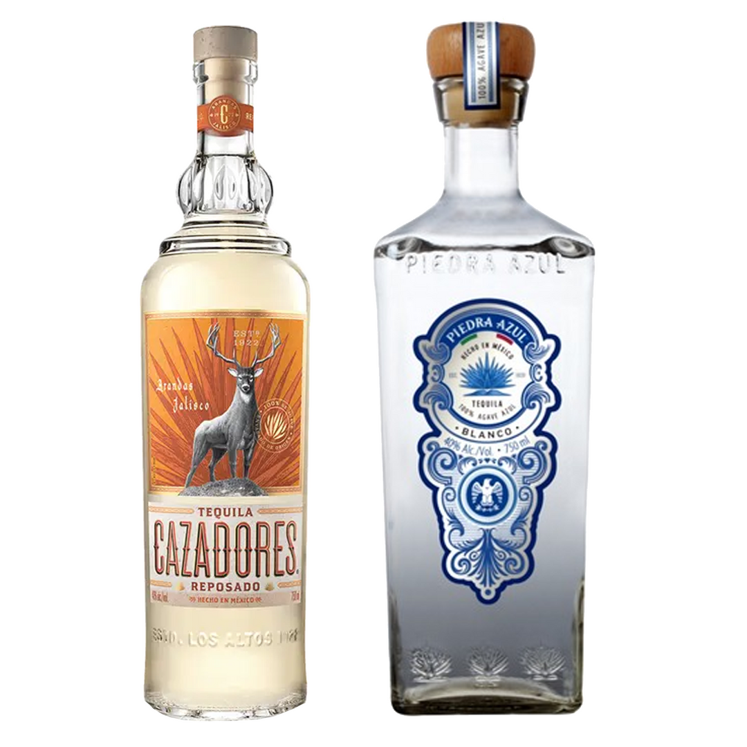 Cazadores Tequila Reposado & Piedra Azul Tequila Blanco Bundle
