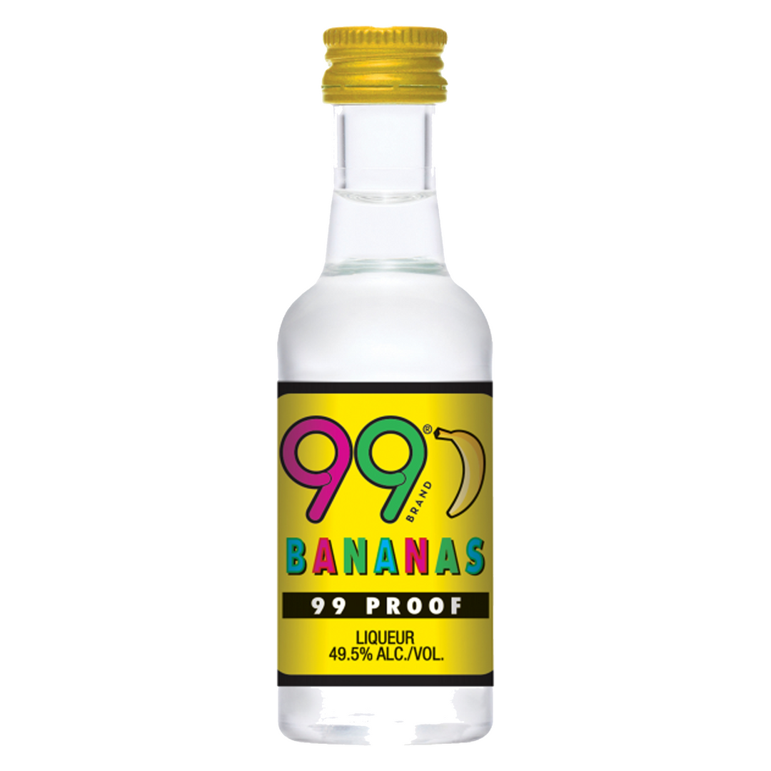 99 Brand Banana Schnapps 50 ml 12 Pack