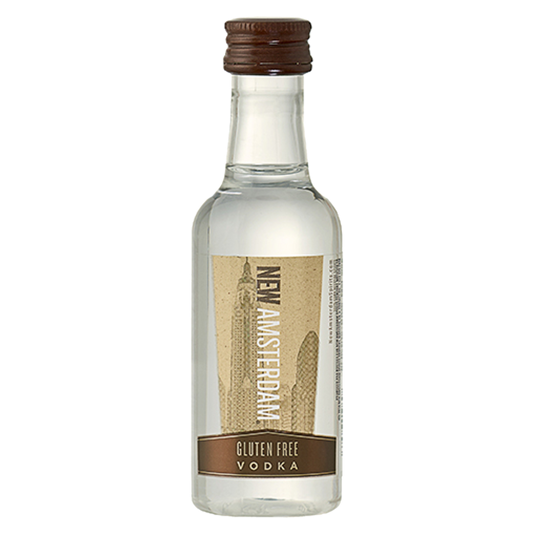 New Amsterdam Gluten Free Vodka 50 ml 12 Pack