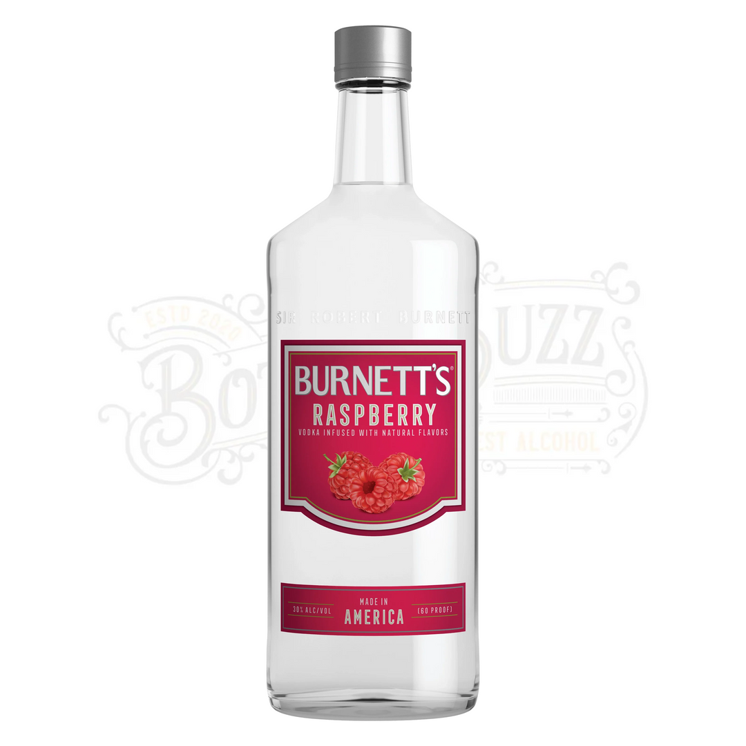 Burnett's Raspberry Flavored Vodka 1L