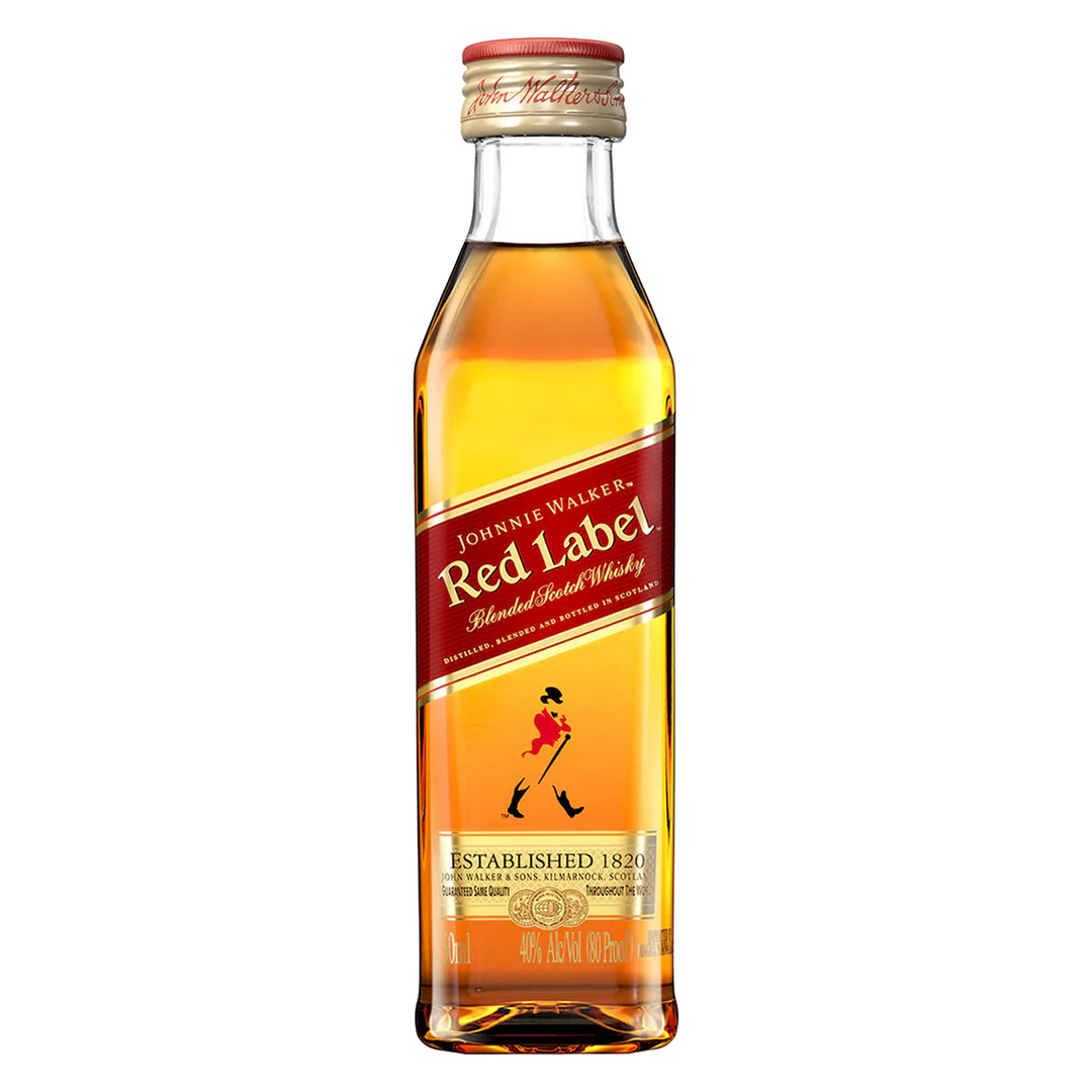 Johnnie Walker Blended Scotch Red Label 50ml 12 Pack