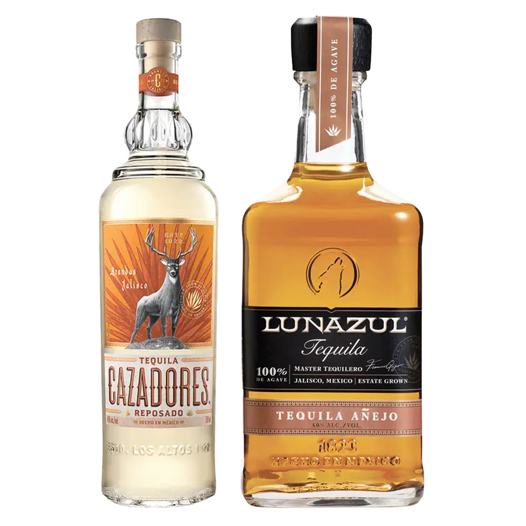 Cazadores Tequila Reposado & Lunazul Tequila Anejo Bundle