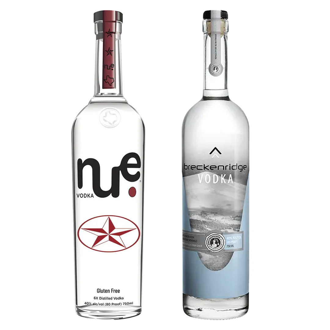 Nue Vodka & Breckenridge Vodka Bundle