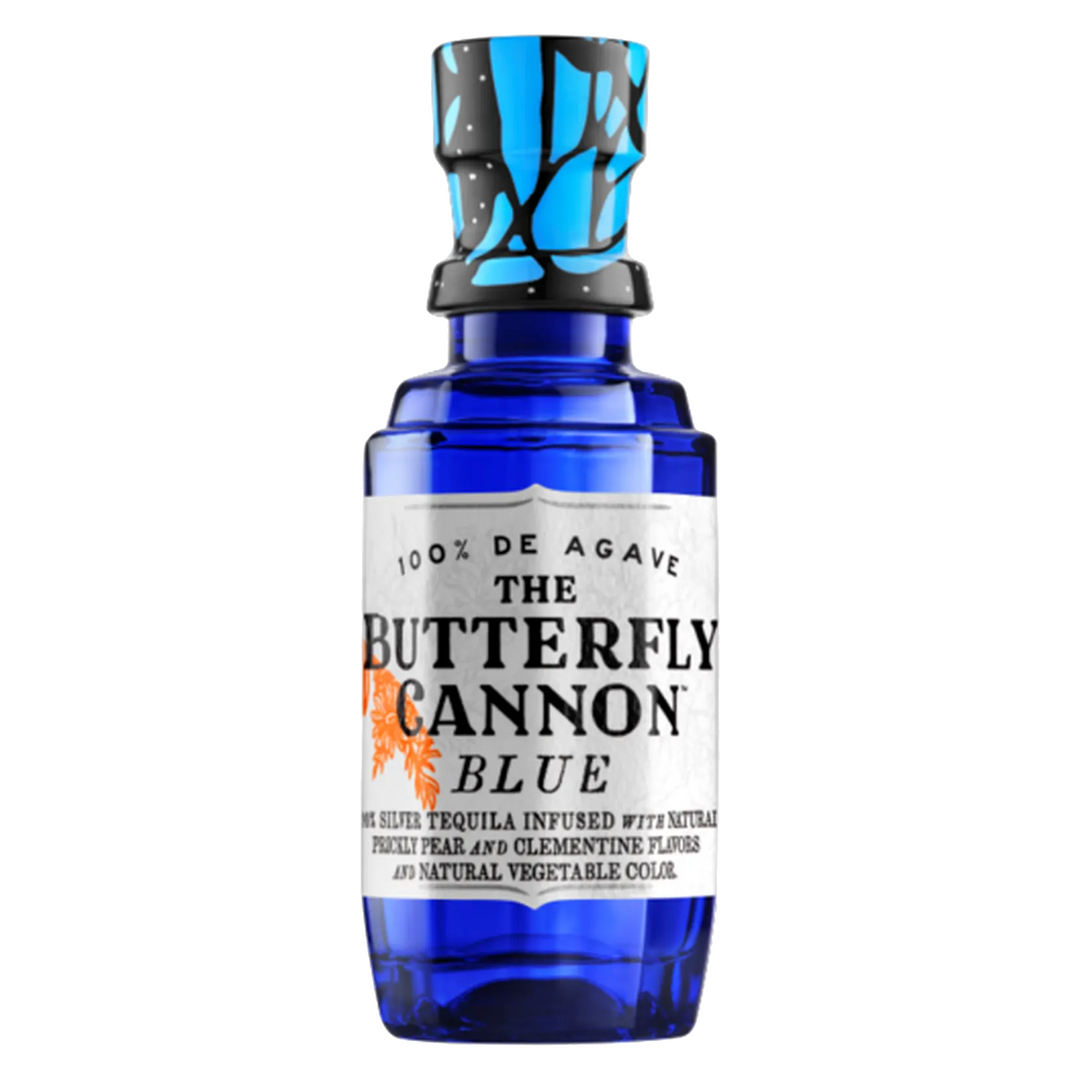 Butterfly Cannon Blue Tequila 50 ml 15 Pack