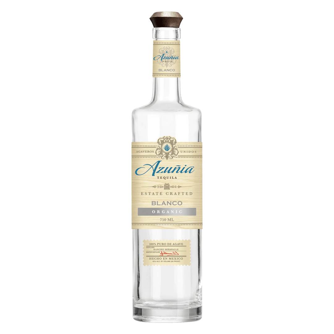 Azunia Blanco Organic Tequila 50 ml 12 Pack