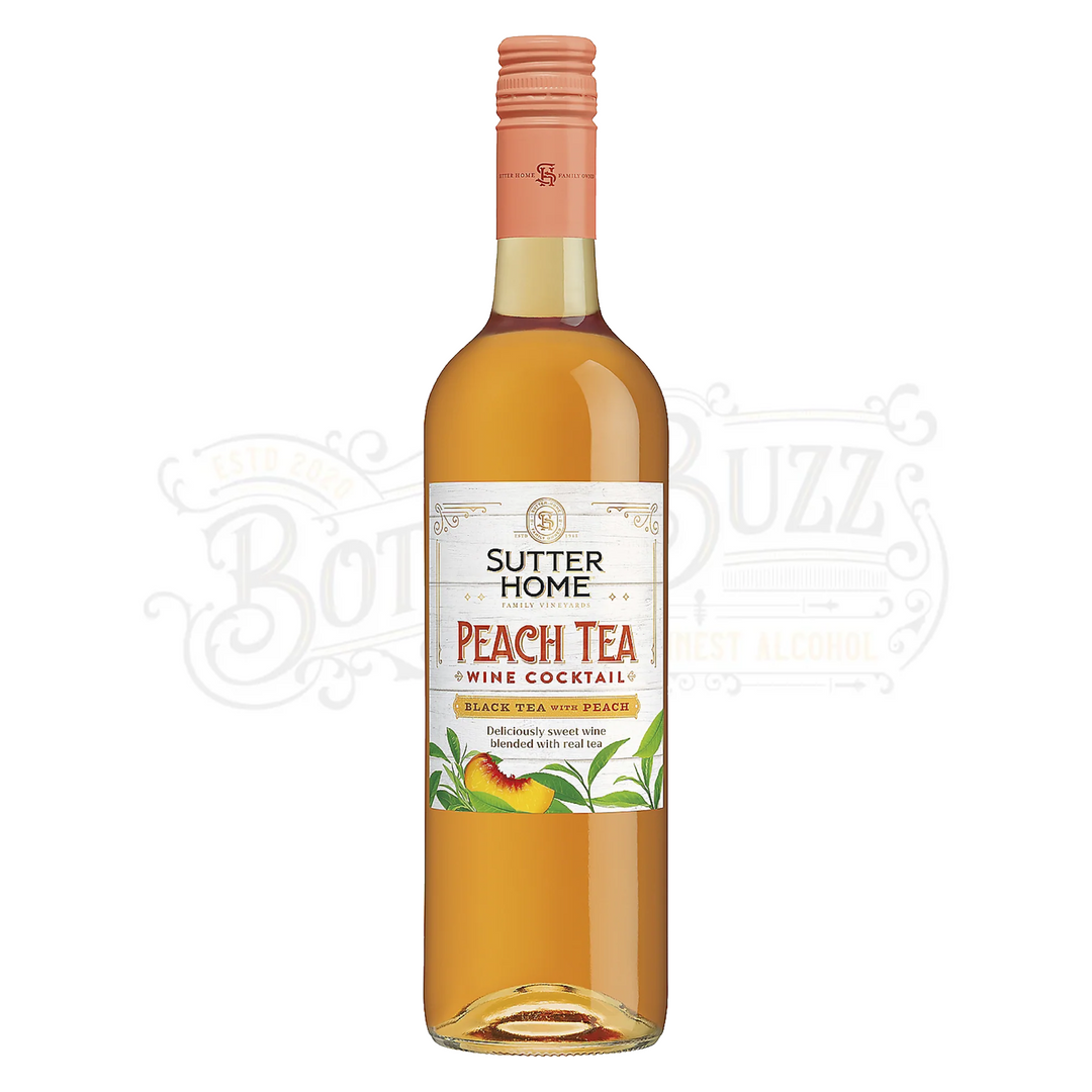 Sutter Home Peach Tea Wine Cocktail Black Tea With Peach 1.5L