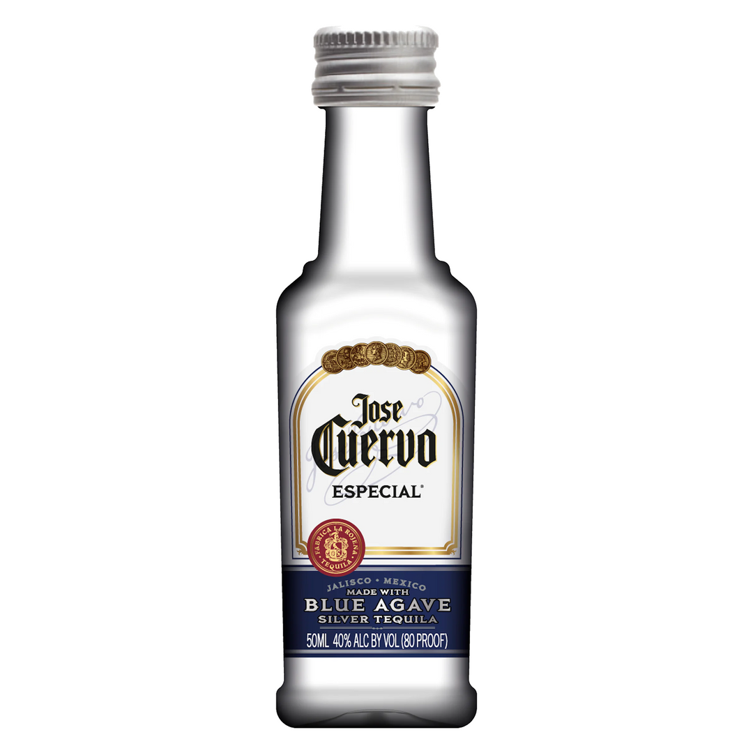 Jose Cuervo Especial Silver Tequila 50 ml 10 Pack