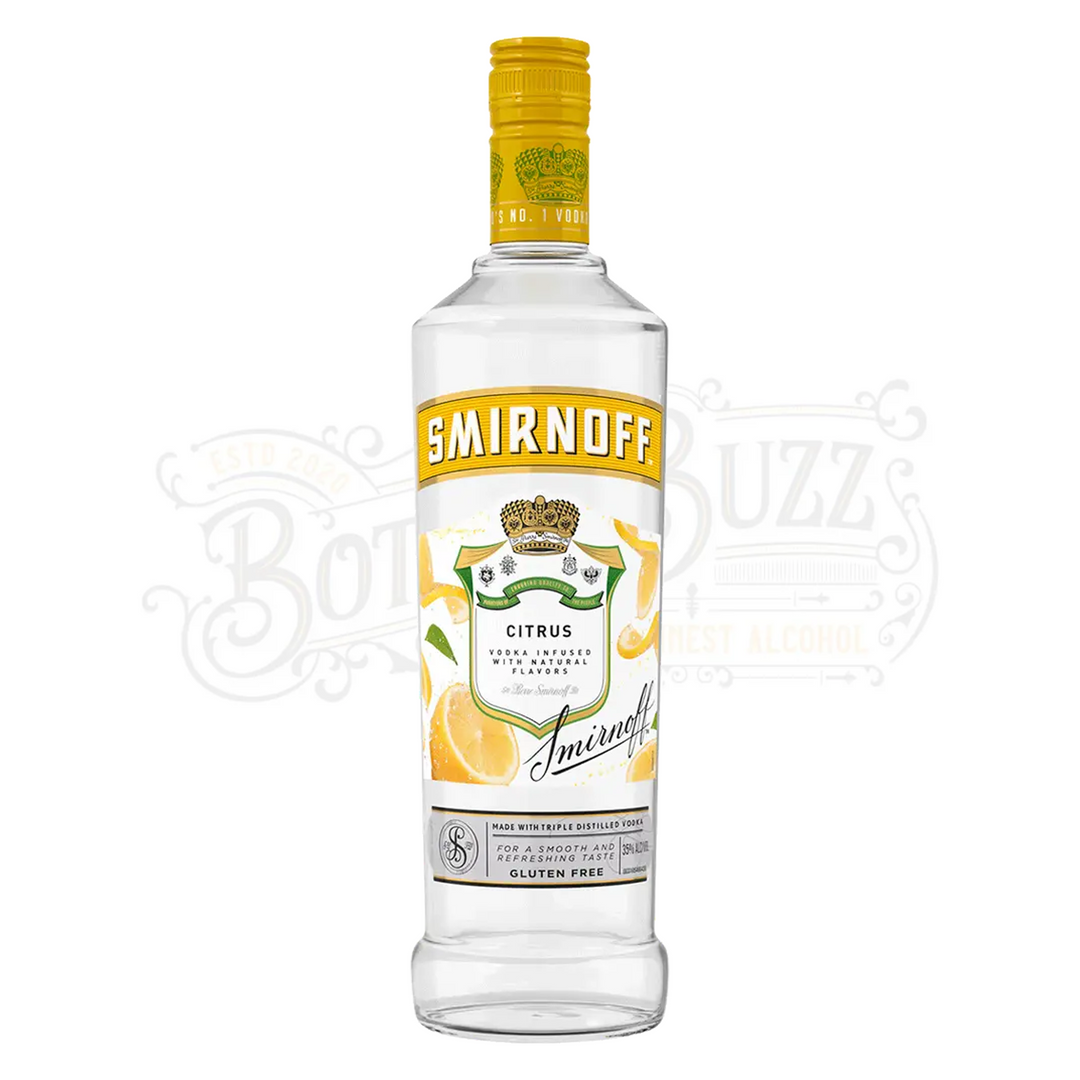 Smirnoff Vodka Citrus Flavored 375ml